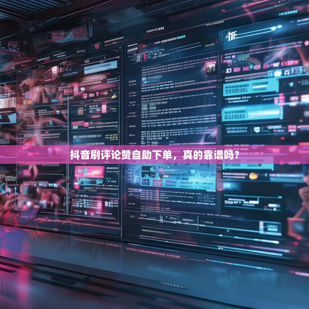 抖音刷评论赞自助下单，真的靠谱吗？