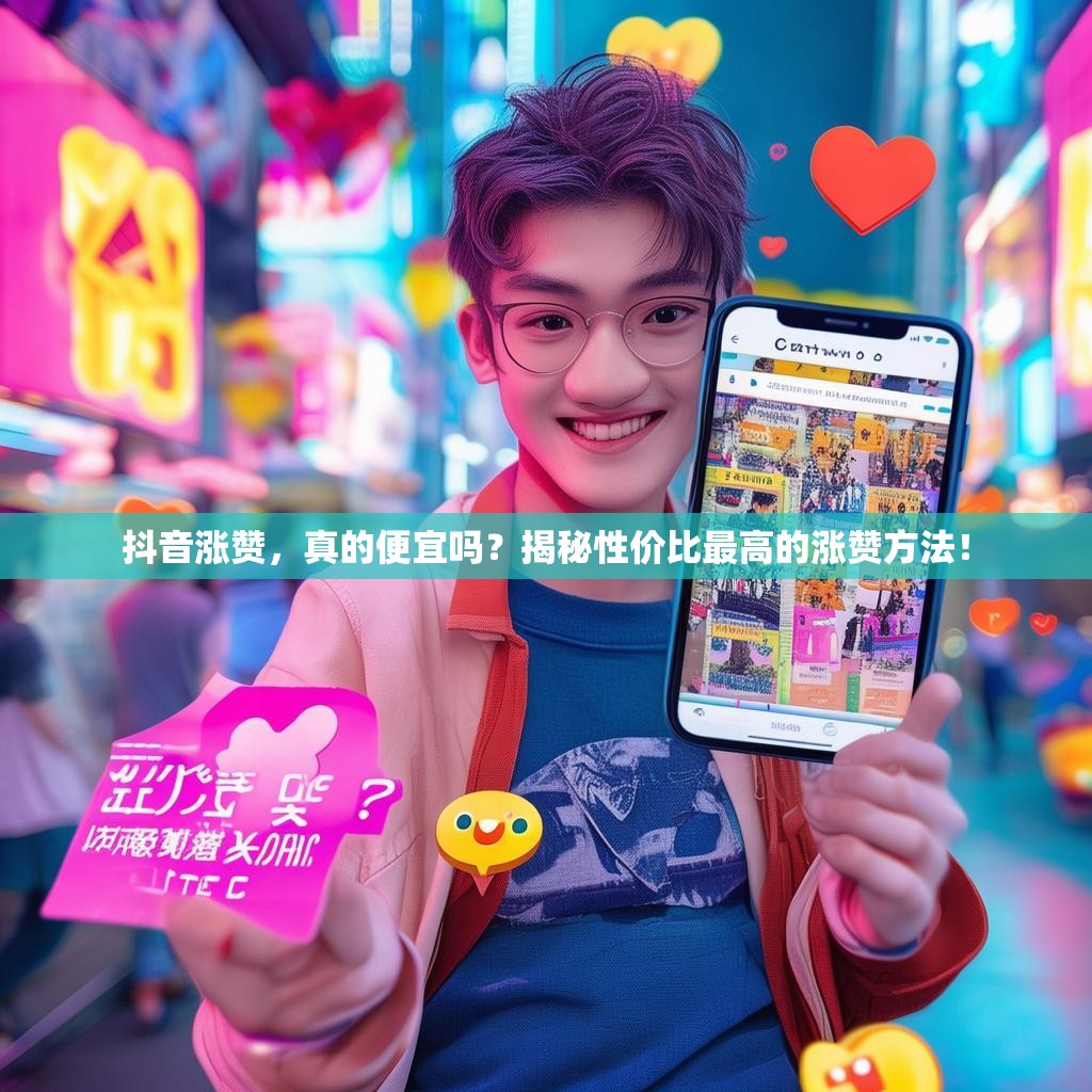 抖音涨赞，真的便宜吗？揭秘性价比最高的涨赞方法！