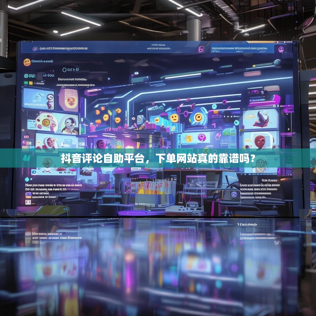抖音评论自助平台，下单网站真的靠谱吗？