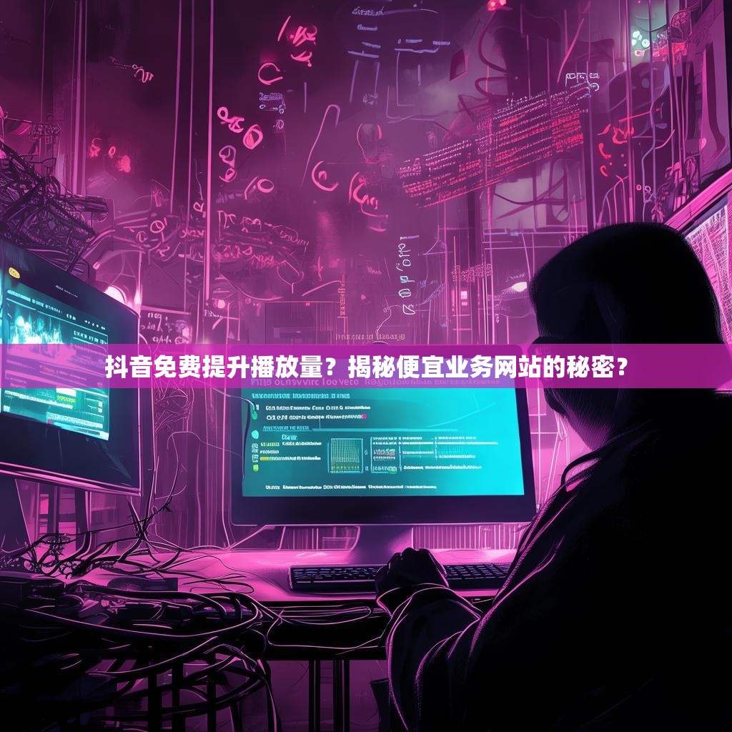 抖音免费提升播放量？揭秘便宜业务网站的秘密？