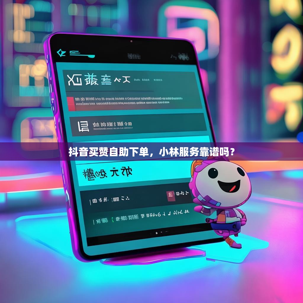 抖音买赞自助下单，小林服务靠谱吗？