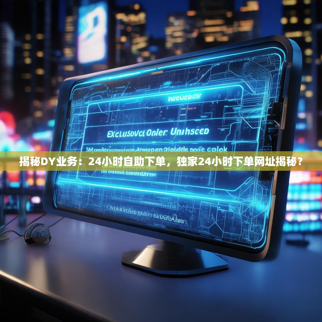 揭秘DY业务:24小时自助下单,独家24小时下单网址揭秘?
