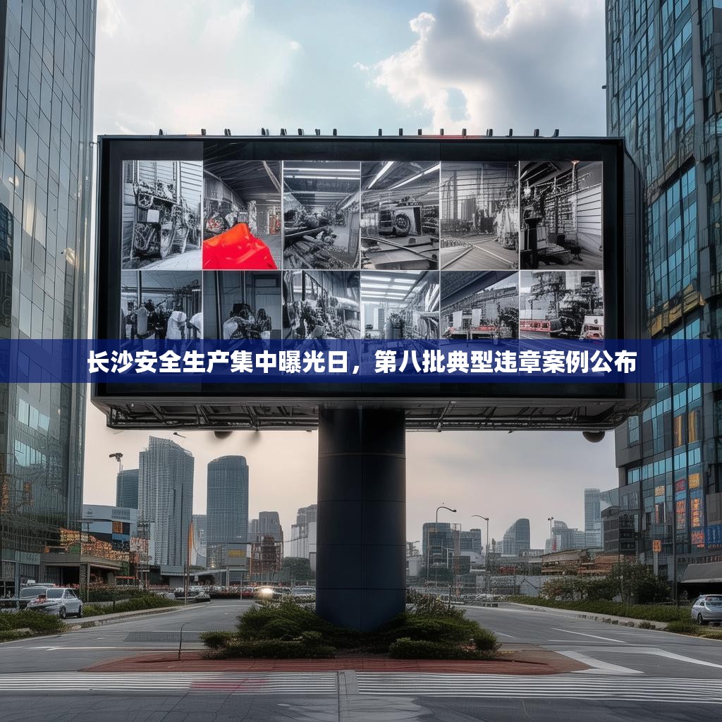 长沙安全生产集中曝光日,第八批典型违章案例公布