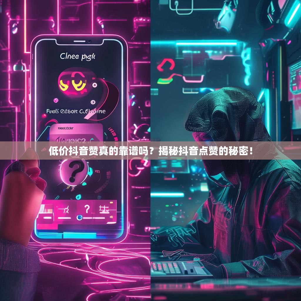 低价抖音赞真的靠谱吗？揭秘抖音点赞的秘密！