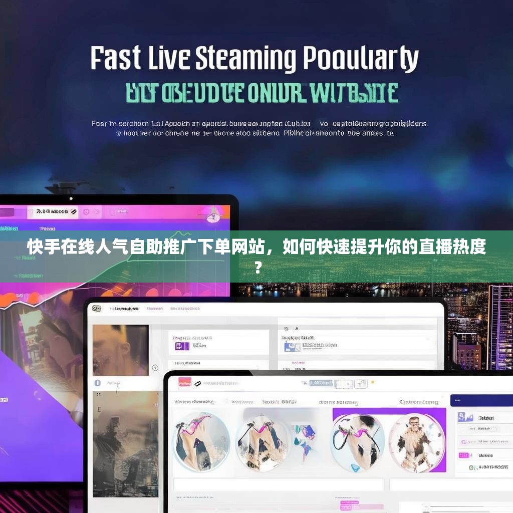 快手在线人气自助推广下单网站，如何快速提升你的直播热度？