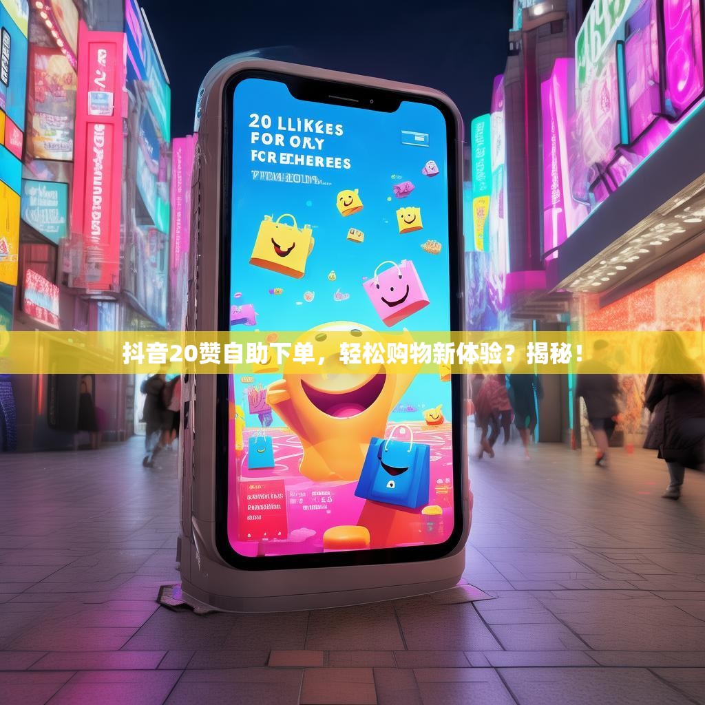 抖音20赞自助下单，轻松购物新体验？揭秘！