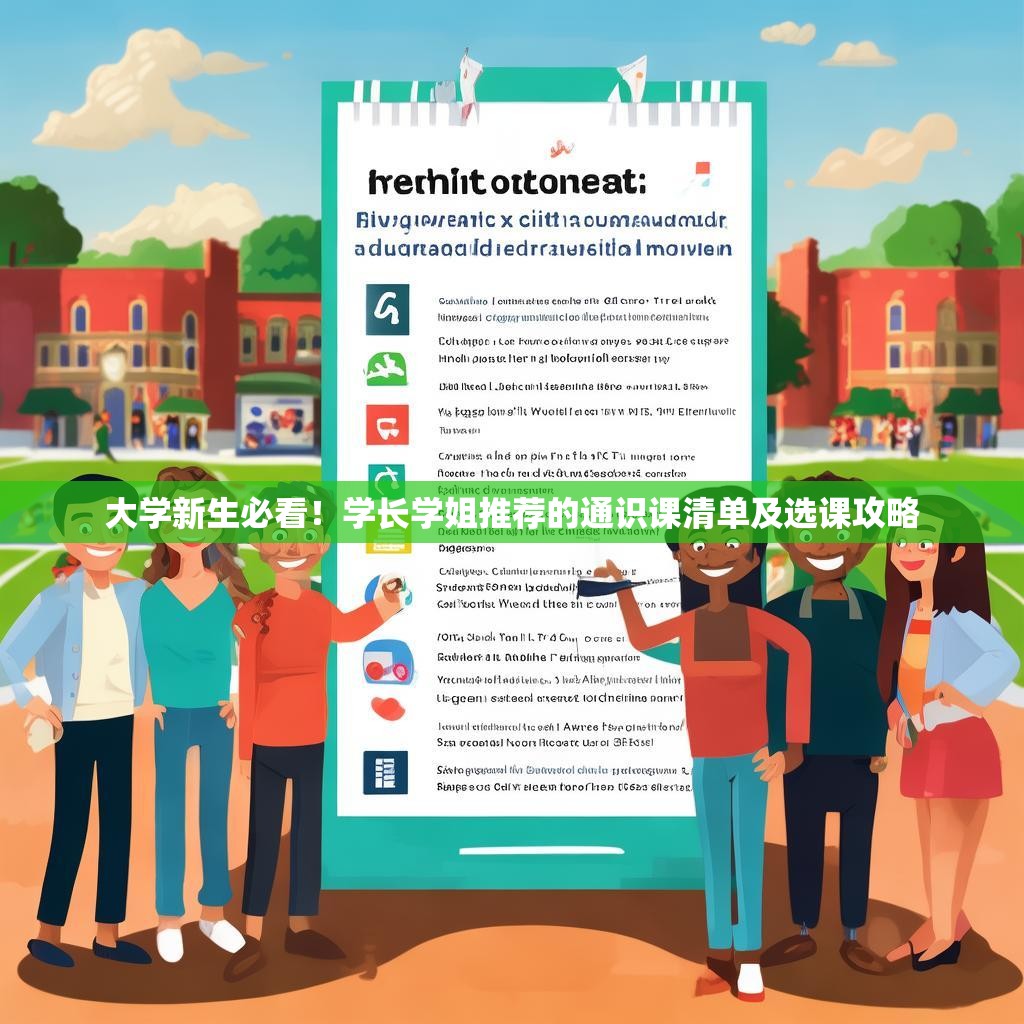 大学新生必看！学长学姐推荐的通识课清单及选课攻略