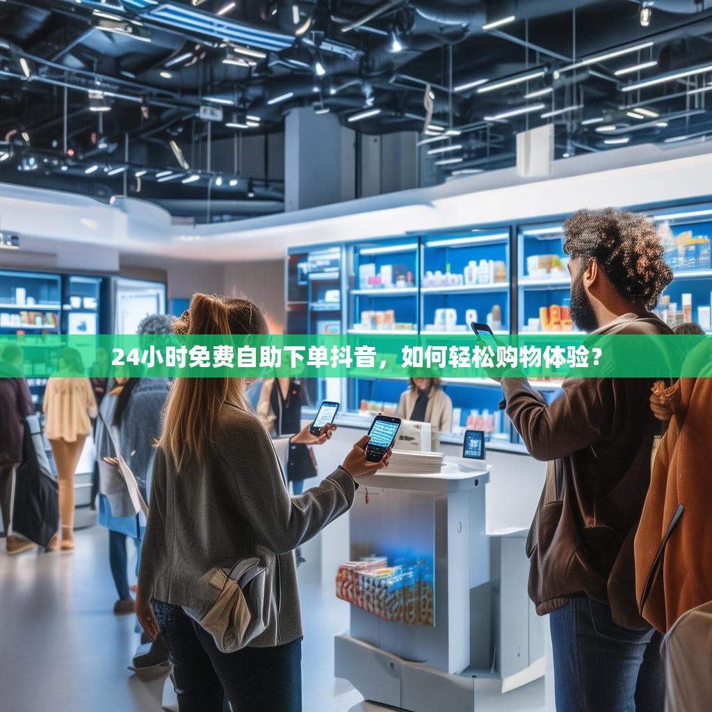 24小时免费自助下单抖音，如何轻松购物体验？