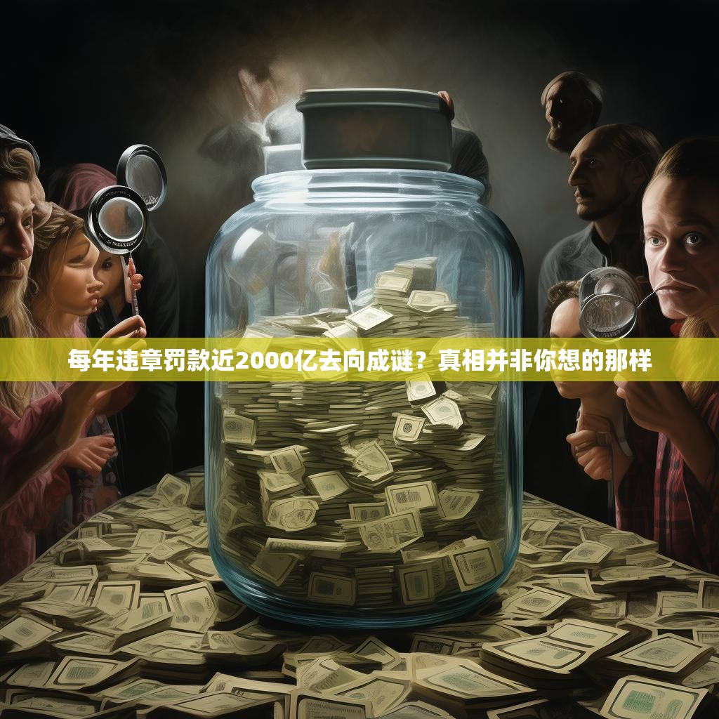 每年违章罚款近2000亿去向成谜？真相并非你想的那样