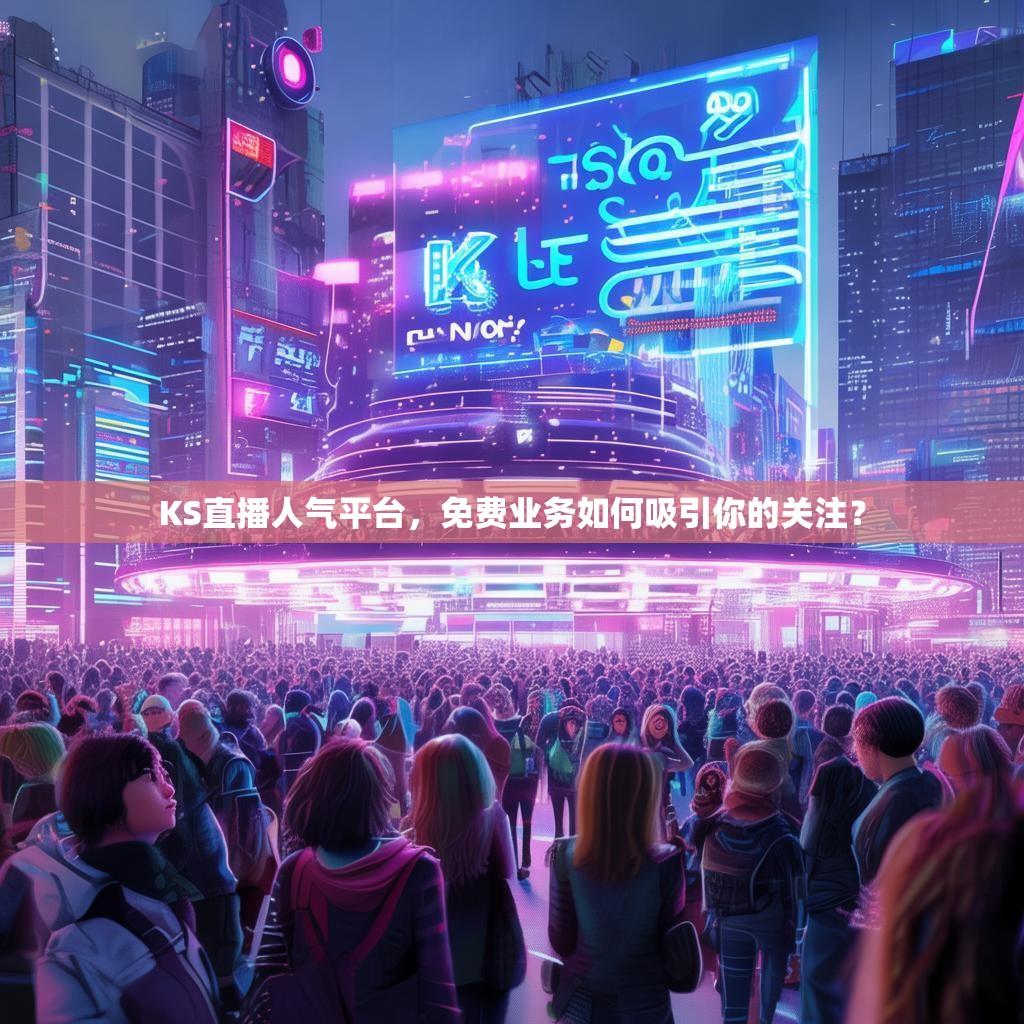 KS直播人气平台，免费业务如何吸引你的关注？