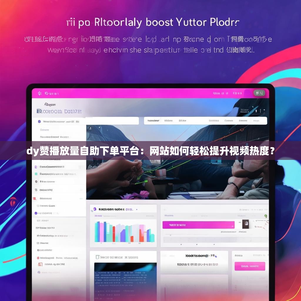 dy赞播放量自助下单平台：网站如何轻松提升视频热度？