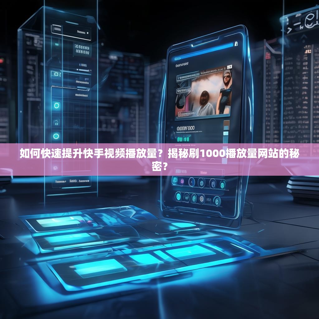 如何快速提升快手视频播放量？揭秘刷1000播放量网站的秘密？