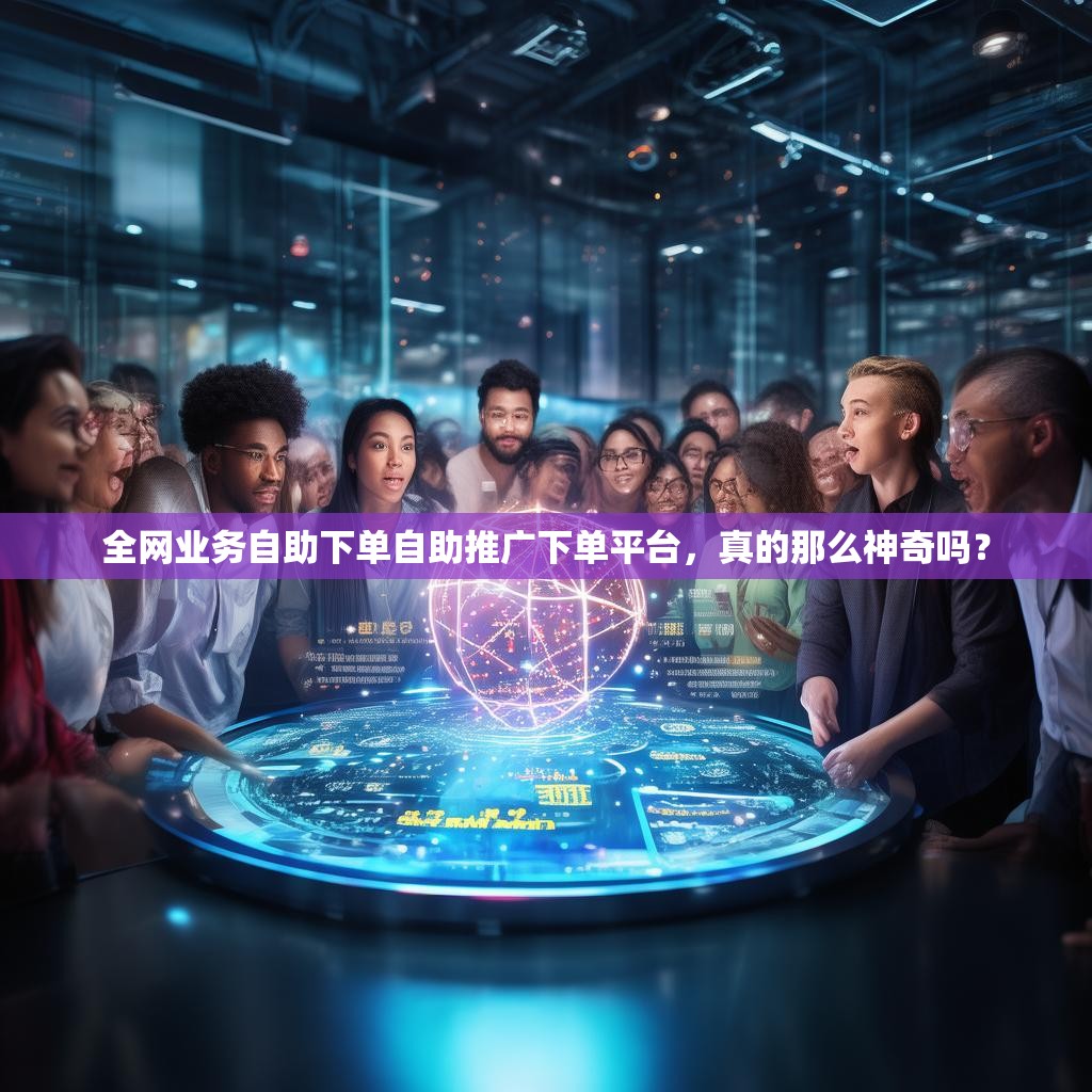 全网业务自助下单自助推广下单平台，真的那么神奇吗？
