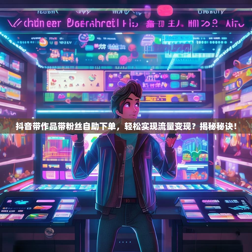 抖音带作品带粉丝自助下单，轻松实现流量变现？揭秘秘诀！