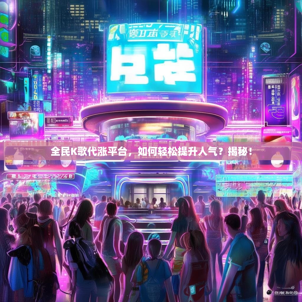 全民K歌代涨平台，如何轻松提升人气？揭秘！