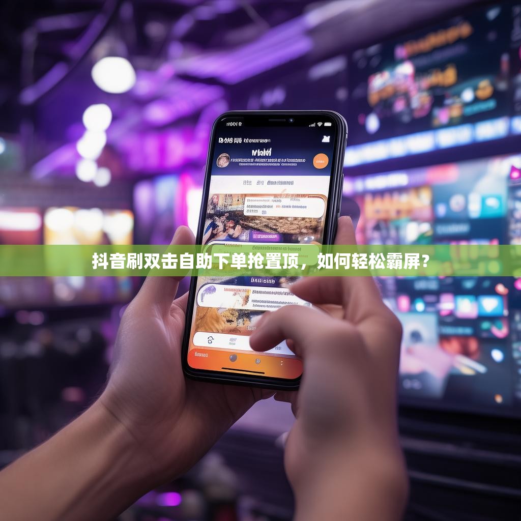 抖音刷双击自助下单抢置顶，如何轻松霸屏？