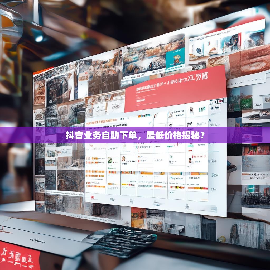 抖音业务自助下单，最低价格揭秘？