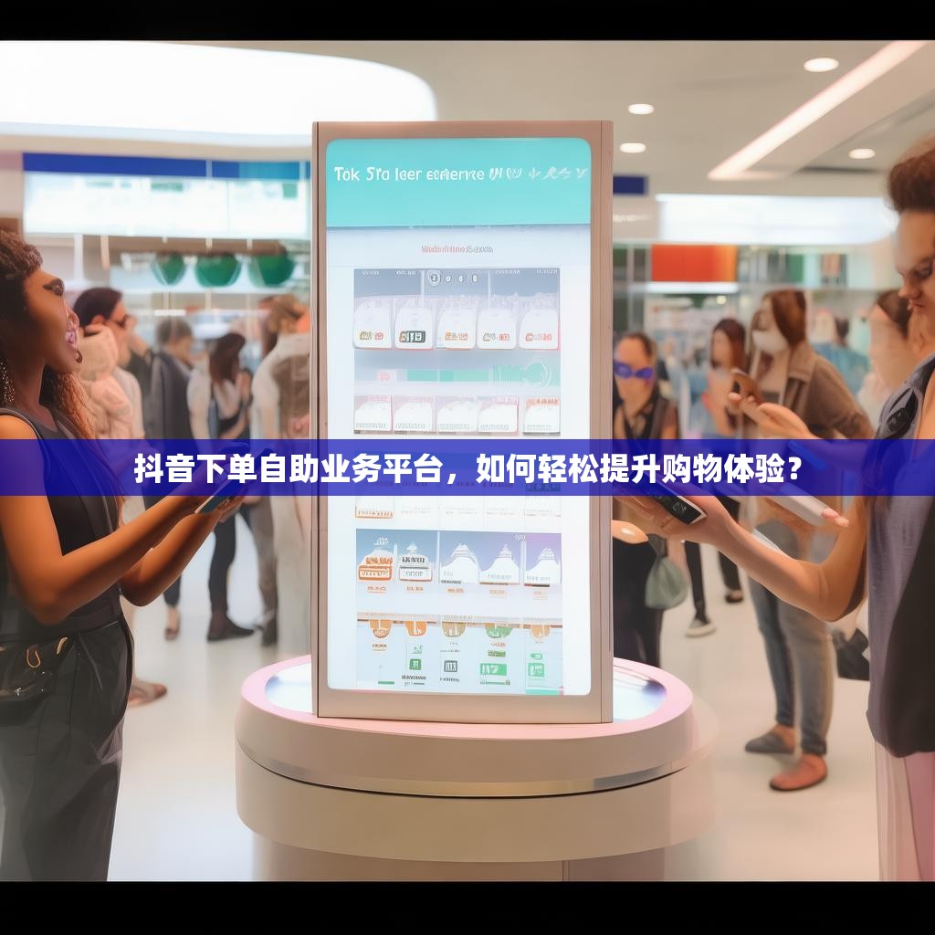 抖音下单自助业务平台，如何轻松提升购物体验？