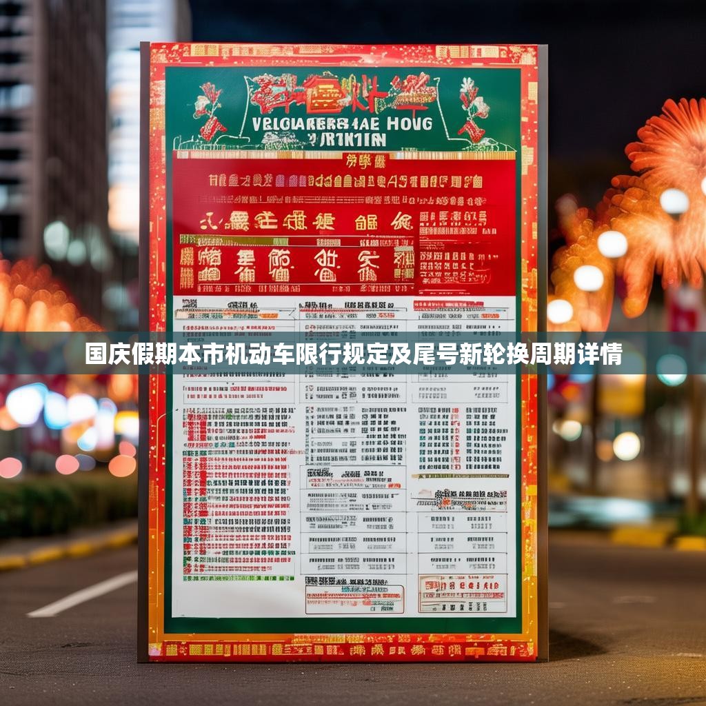 国庆假期本市机动车限行规定及尾号新轮换周期详情