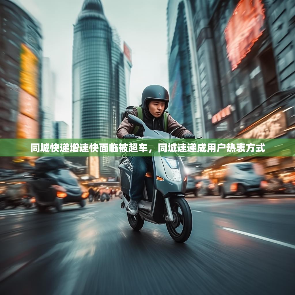 同城快递增速快面临被超车，同城速递成用户热衷方式