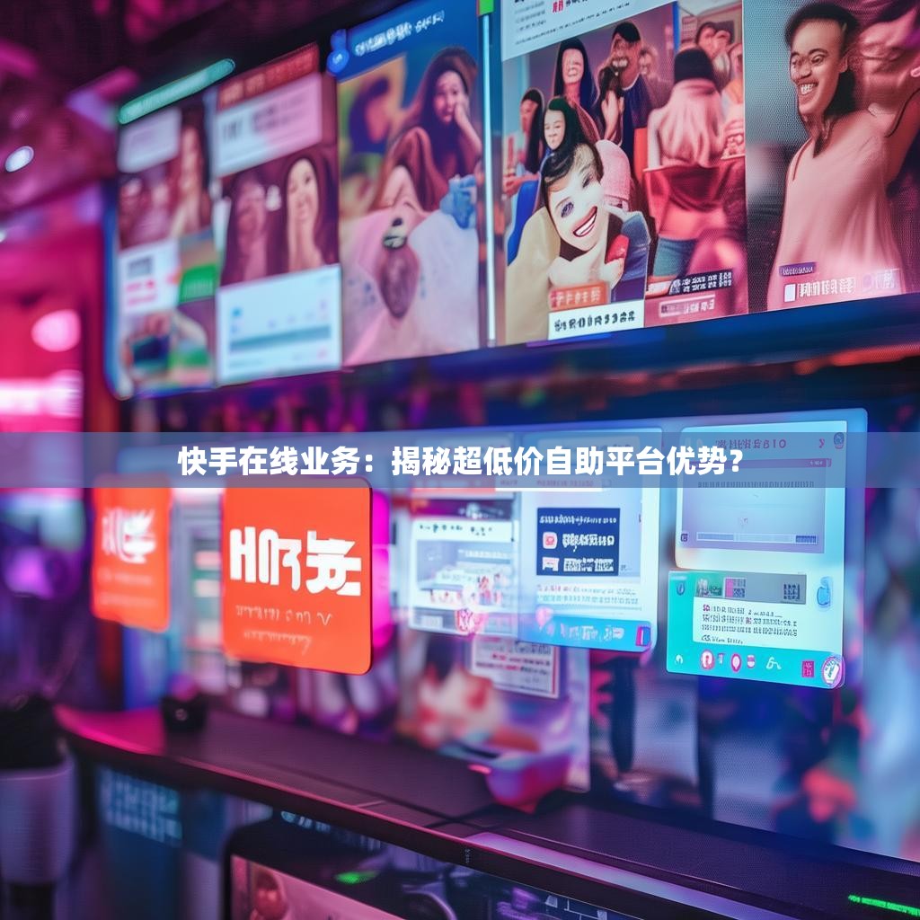 快手在线业务:揭秘超低价自助平台优势?
