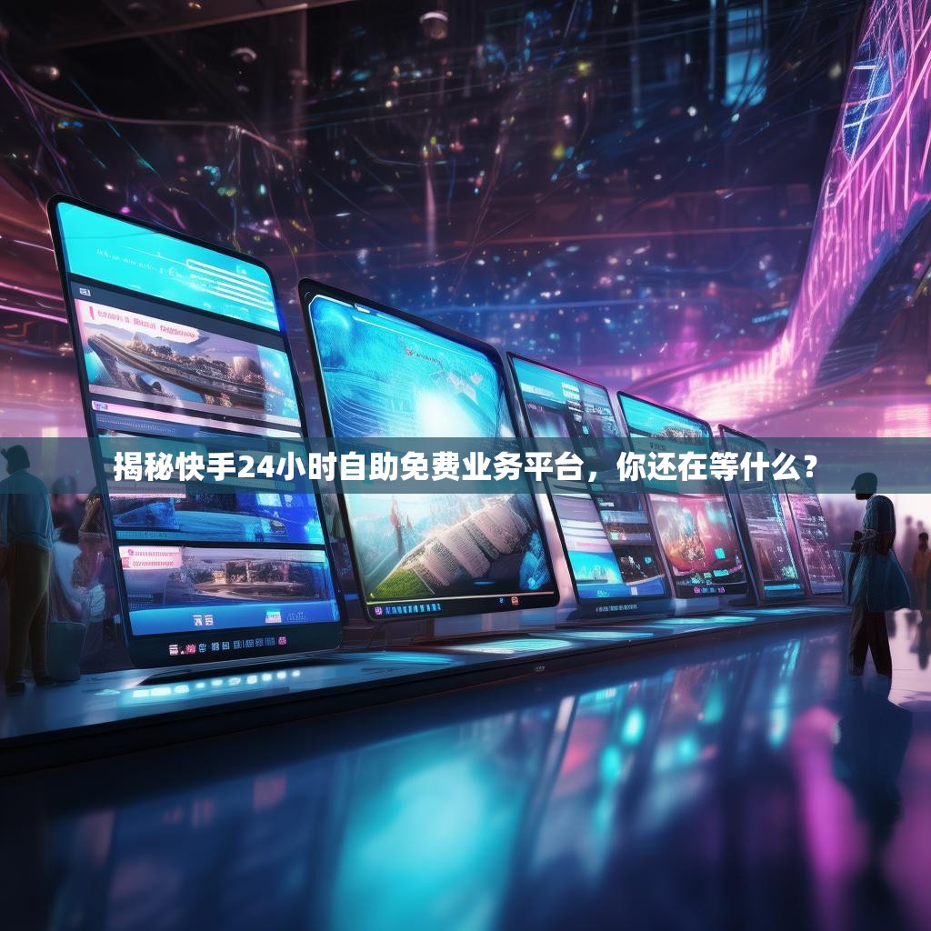 揭秘快手24小时自助免费业务平台，你还在等什么？