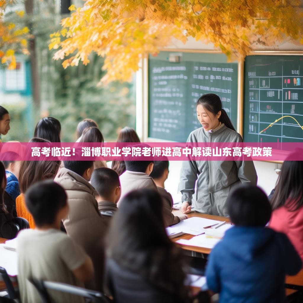 高考临近！淄博职业学院老师进高中解读山东高考政策