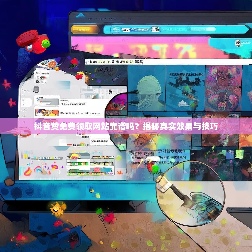 抖音赞免费领取网站靠谱吗？揭秘真实效果与技巧