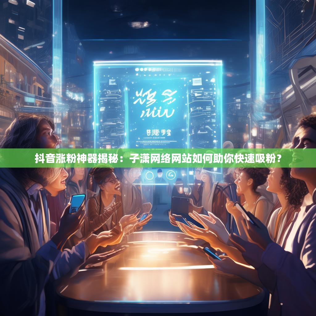 抖音涨粉神器揭秘：子潇网络网站如何助你快速吸粉？
