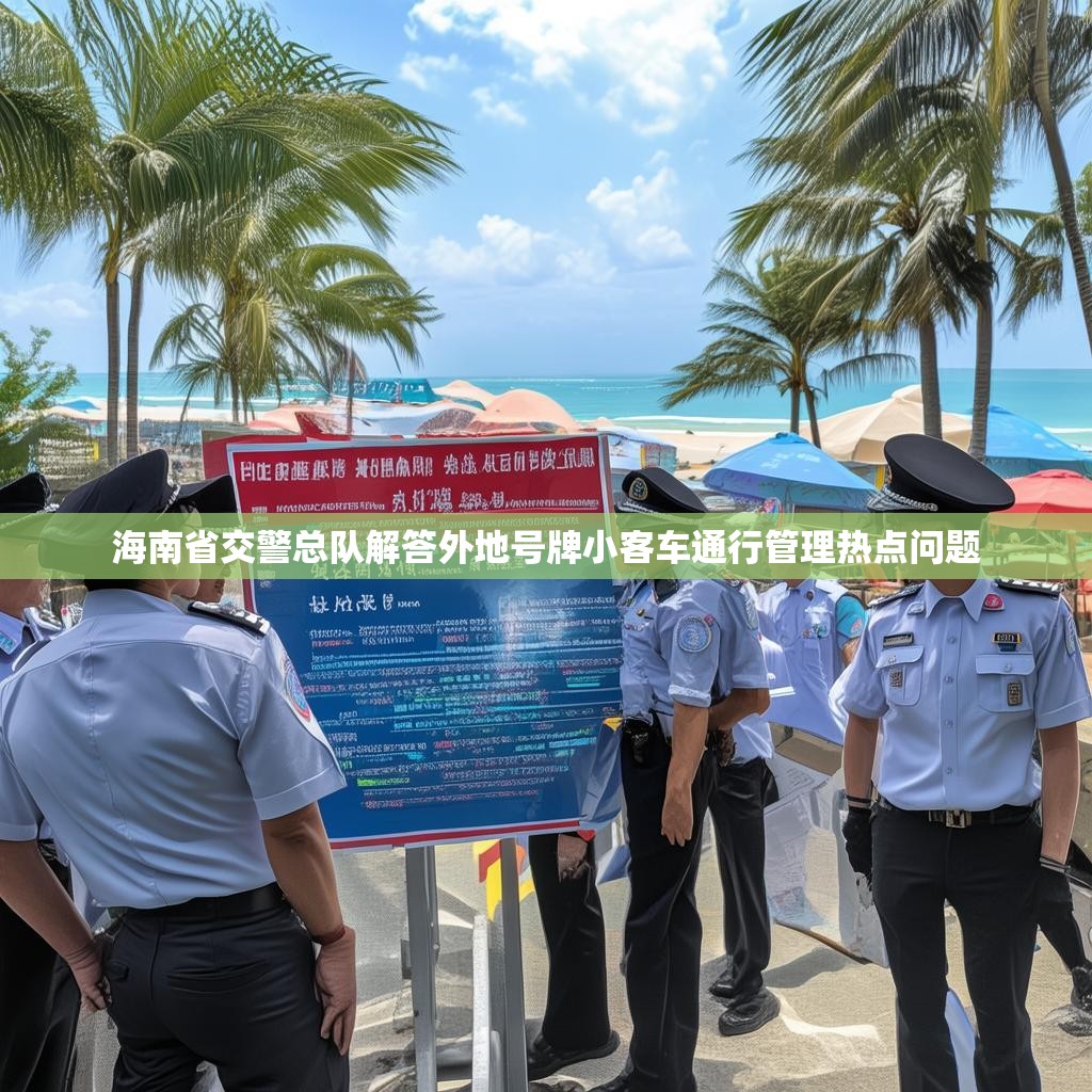 海南省交警总队解答外地号牌小客车通行管理热点问题