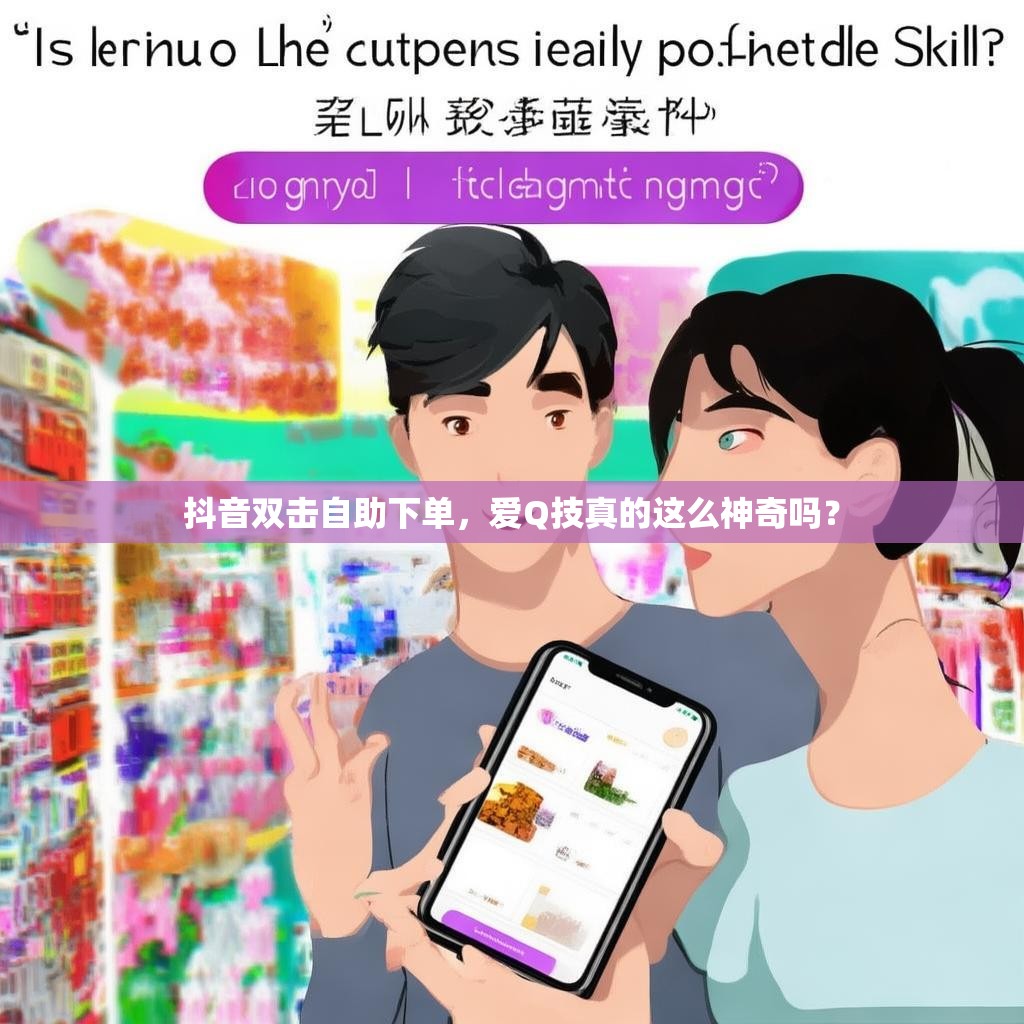 抖音双击自助下单，爱Q技真的这么神奇吗？