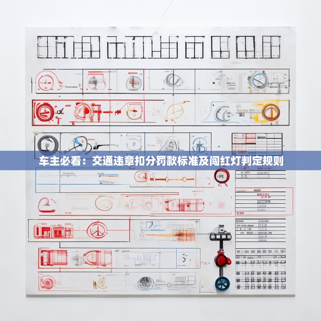 车主必看：交通违章扣分罚款标准及闯红灯判定规则