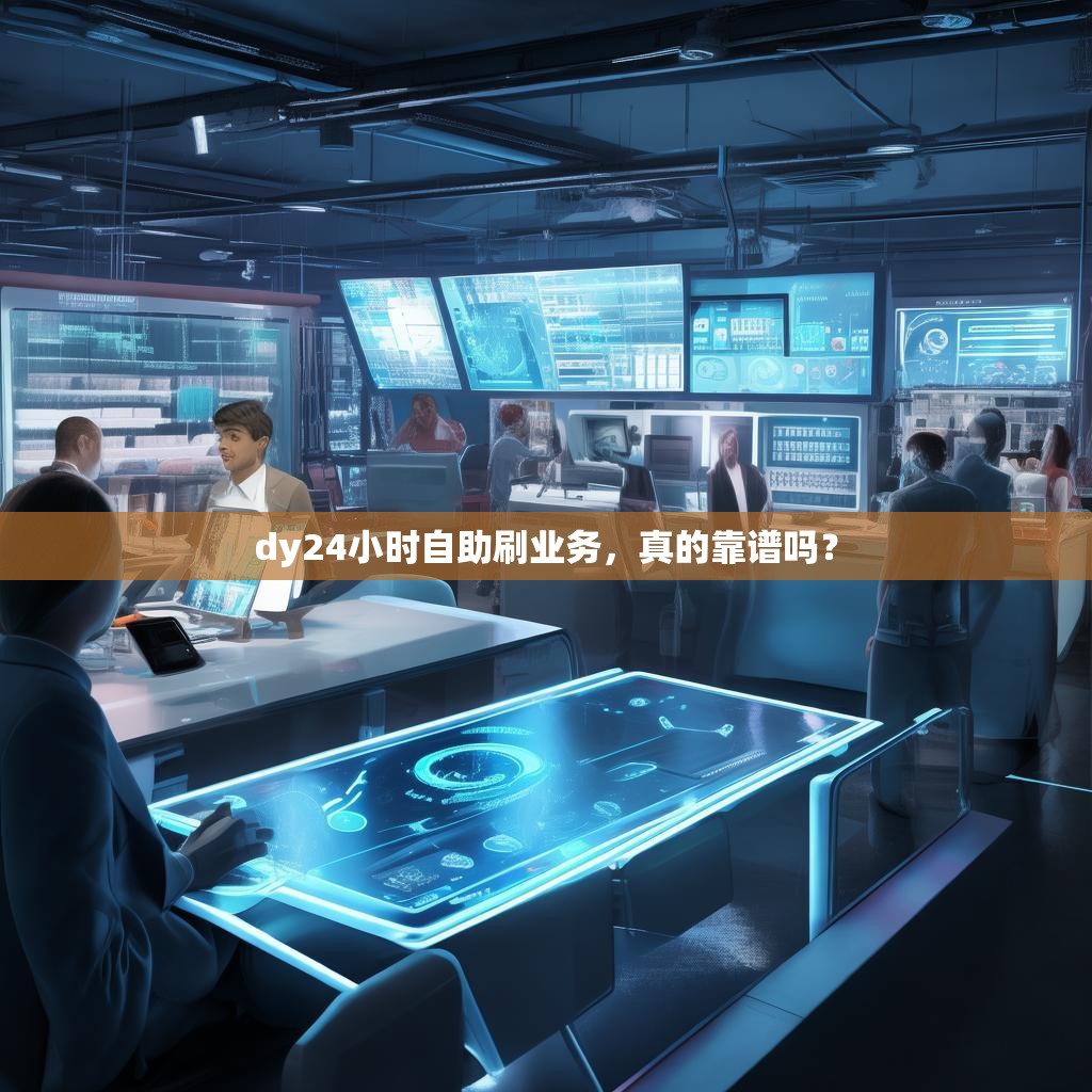 dy24小时自助刷业务，真的靠谱吗？