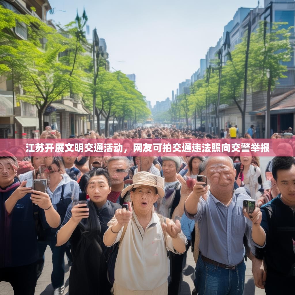 江苏开展文明交通活动，网友可拍交通违法照向交警举报