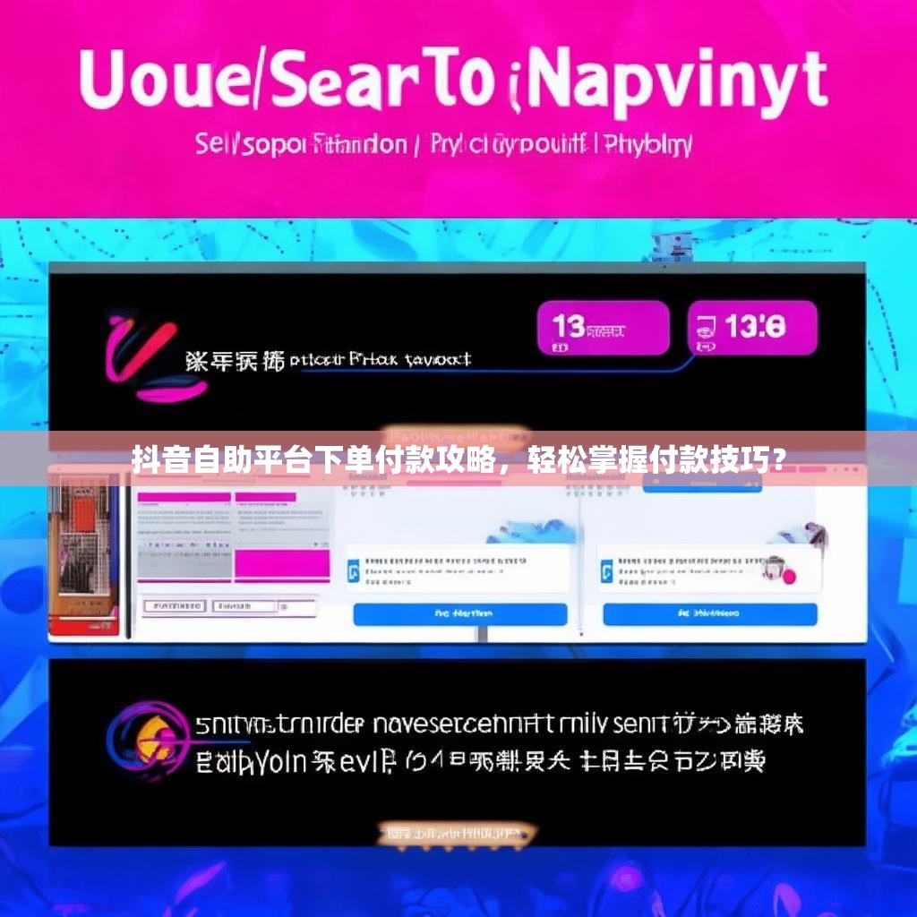 抖音自助平台下单付款攻略，轻松掌握付款技巧？