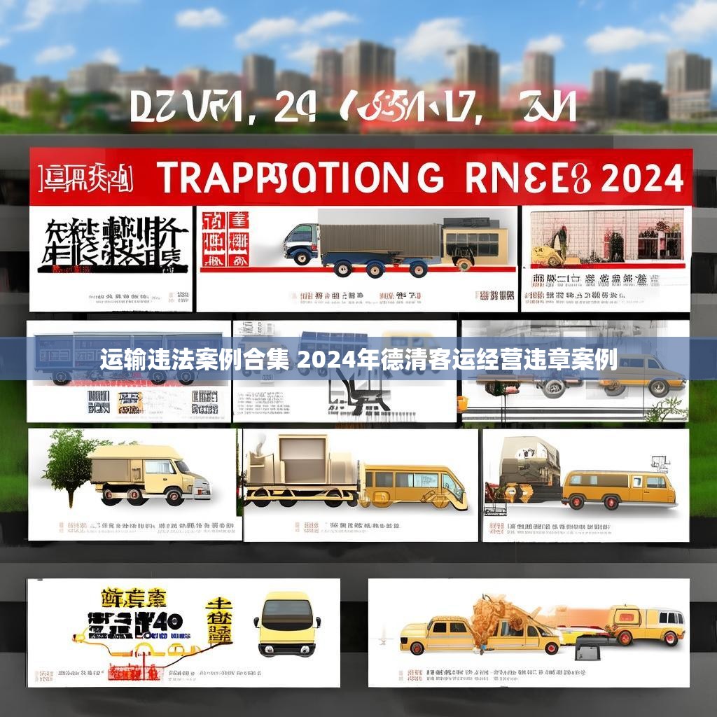 运输违法案例合集 2024年德清客运经营违章案例