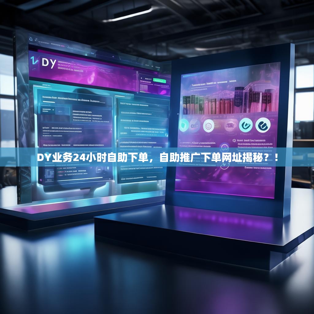 DY业务24小时自助下单，自助推广下单网址揭秘？！