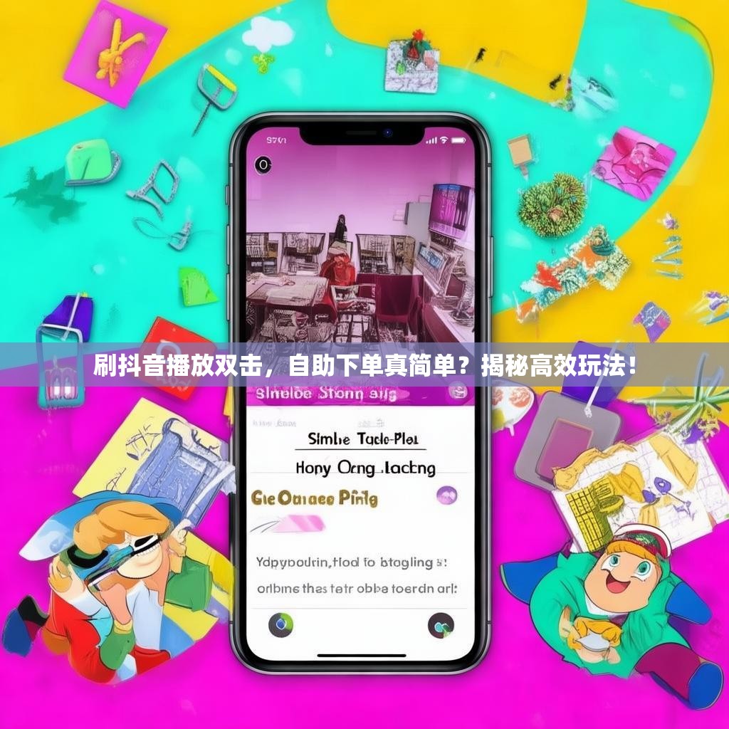 刷抖音播放双击，自助下单真简单？揭秘高效玩法！