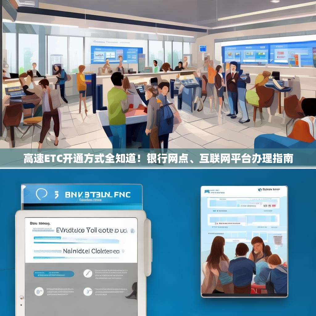 高速ETC开通方式全知道！银行网点、互联网平台办理指南