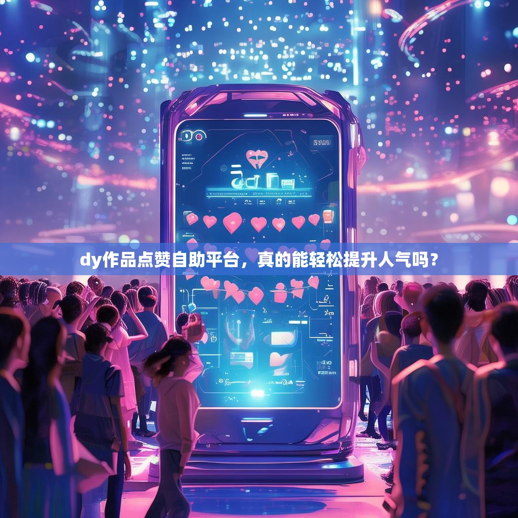 dy作品点赞自助平台，真的能轻松提升人气吗？