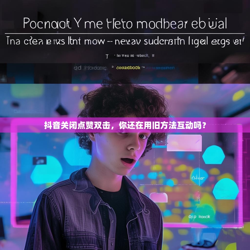 抖音关闭点赞双击，你还在用旧方法互动吗？