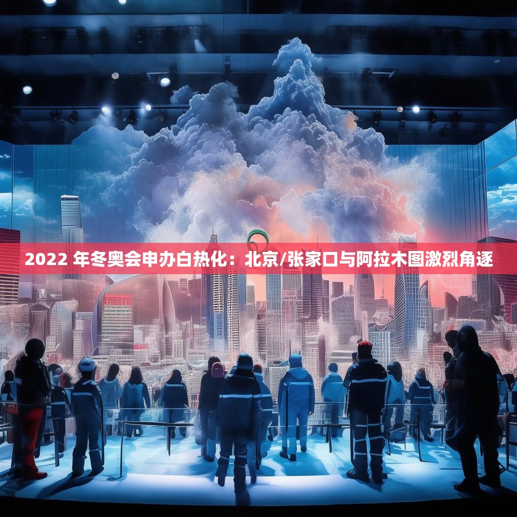 2022 年冬奥会申办白热化：北京/张家口与阿拉木图激烈角逐