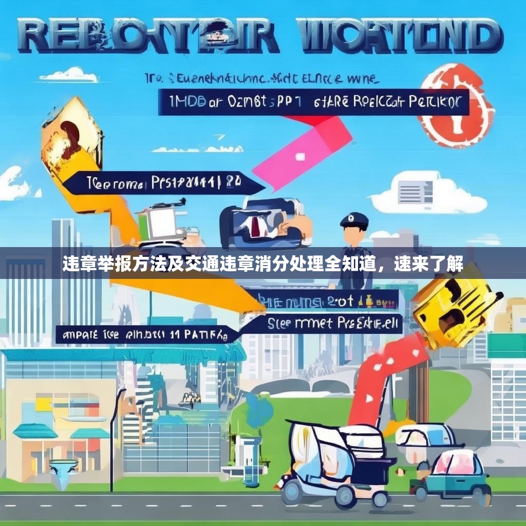 违章举报方法及交通违章消分处理全知道，速来了解