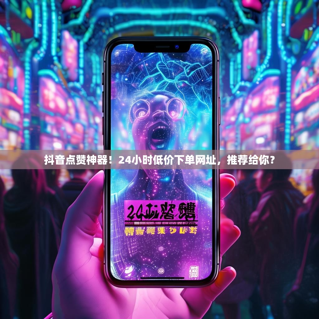 抖音点赞神器！24小时低价下单网址，推荐给你？