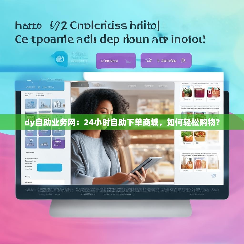 dy自助业务网：24小时自助下单商城，如何轻松购物？