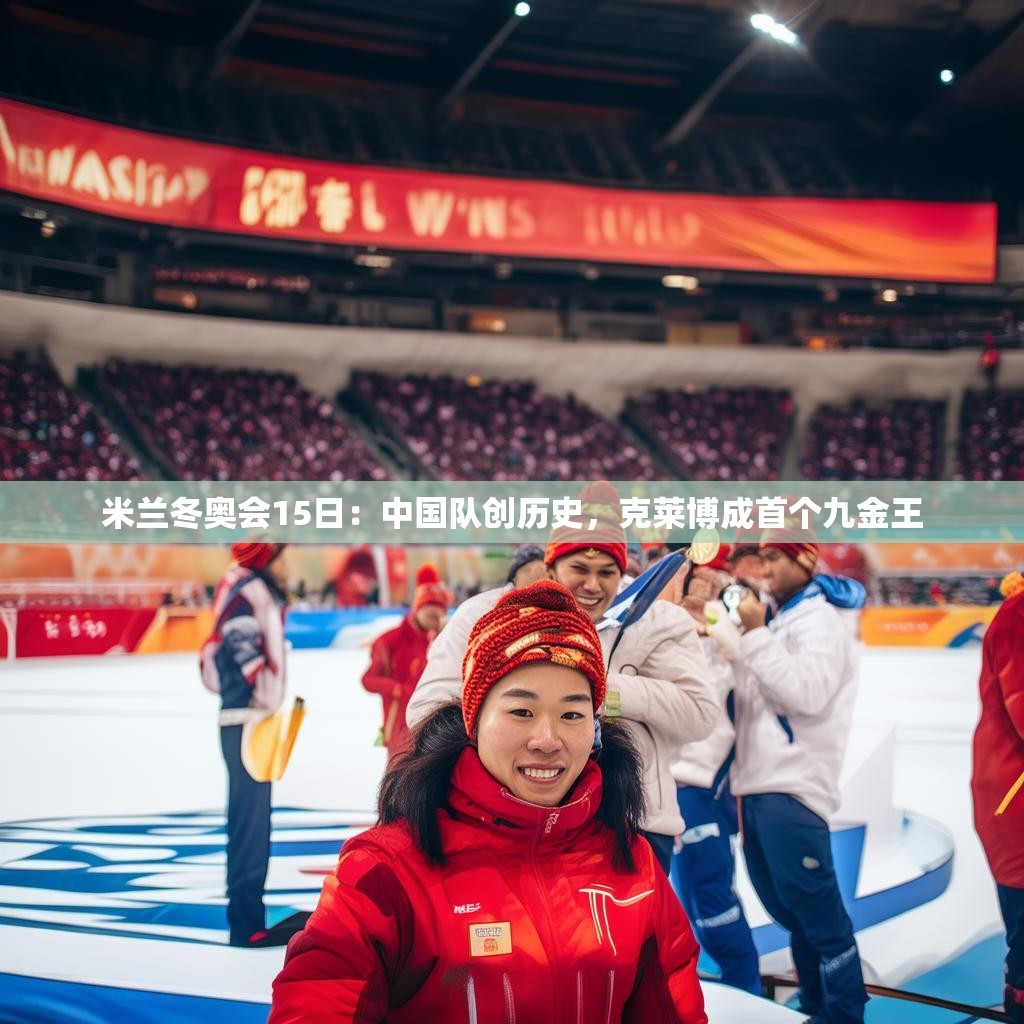 米兰冬奥会15日：中国队创历史，克莱博成首个九金王