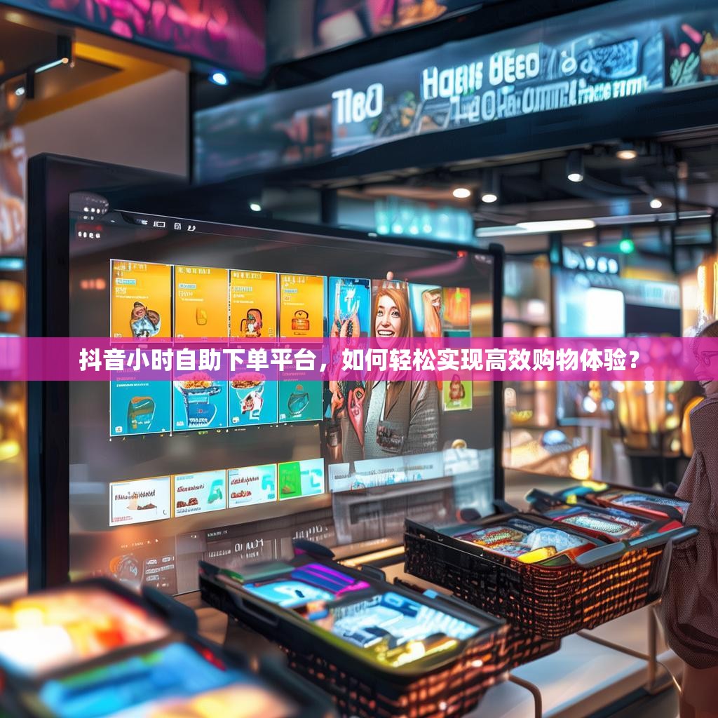 抖音小时自助下单平台，如何轻松实现高效购物体验？