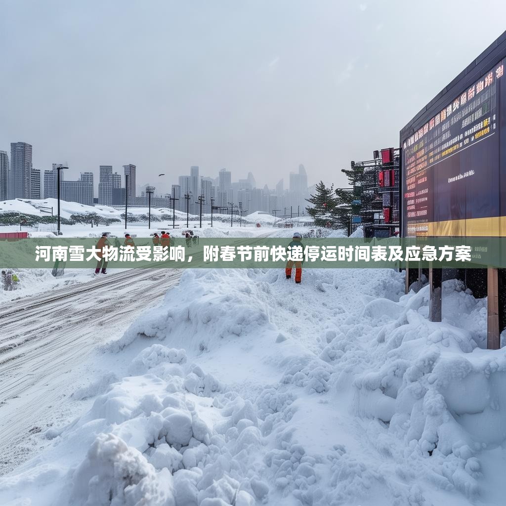 河南雪大物流受影响，附春节前快递停运时间表及应急方案