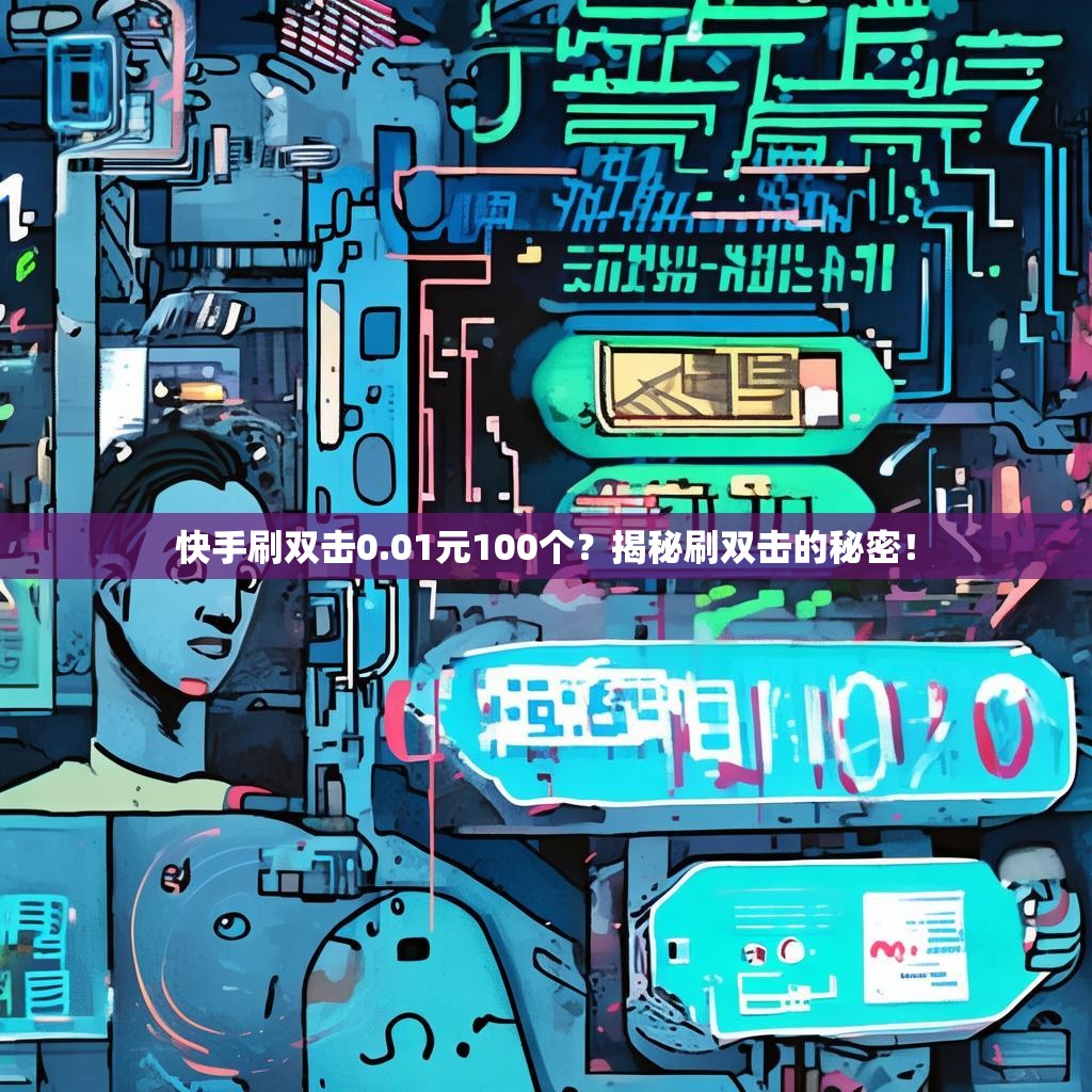快手刷双击0.01元100个？揭秘刷双击的秘密！