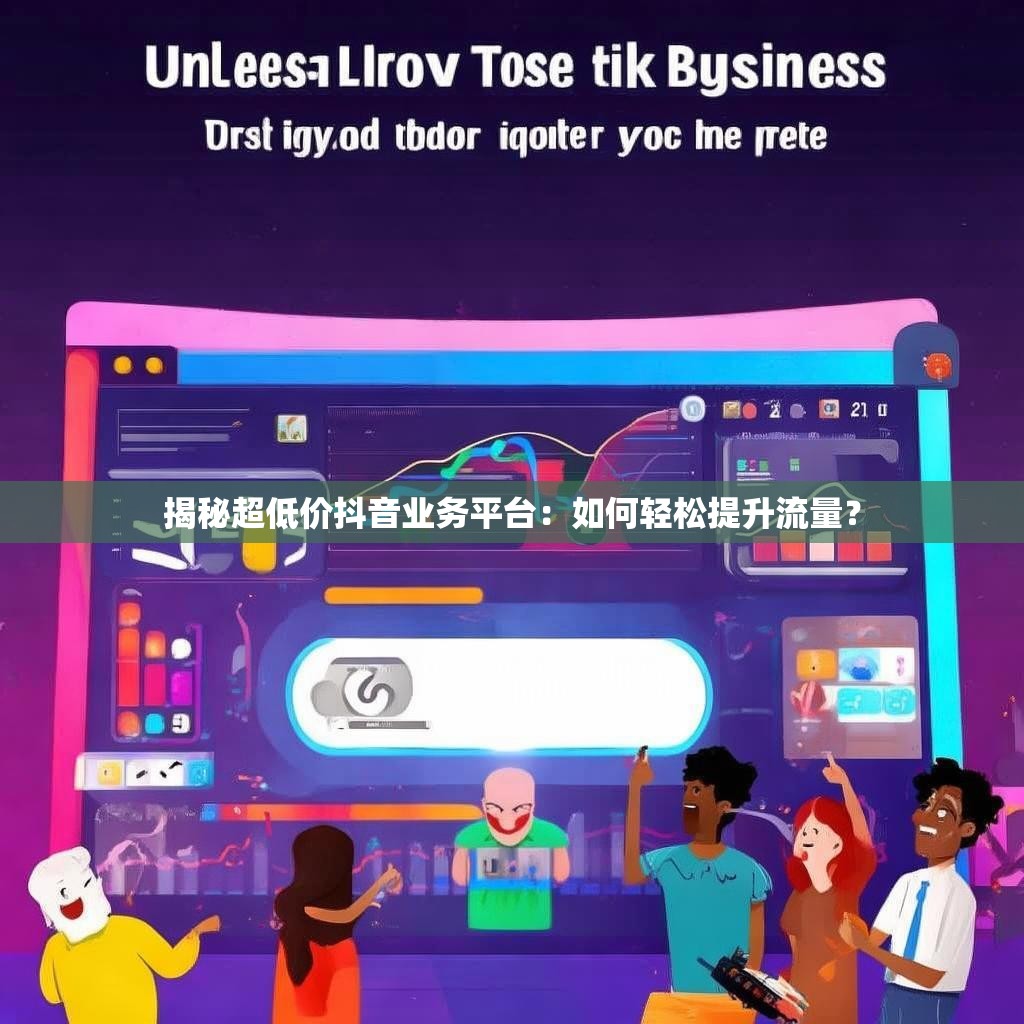 揭秘超低价抖音业务平台:如何轻松提升流量?